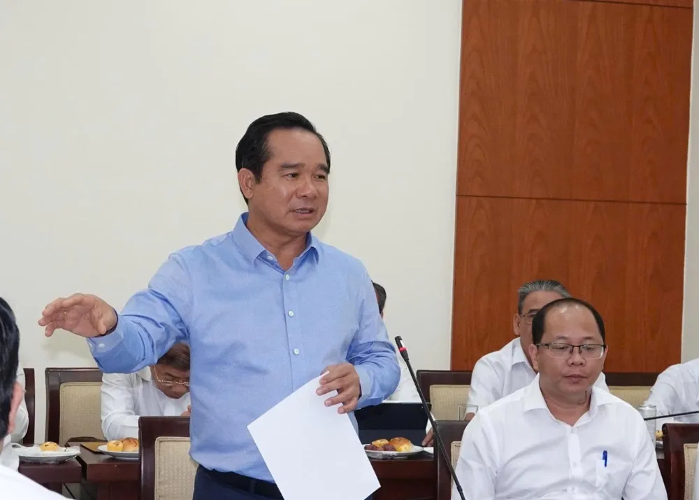 Chủ tịch UBND TP.HCM Nguyễn Văn Được khẳng định việc phân cấp là chủ trương lớn, xuyên suốt của Đảng, Nhà nước. Ảnh: THANH THÙY Chủ tịch UBND TP.HCM: Sẽ phân cấp mạnh cho phường, xã nhưng tùy theo năng lực-phan-cap-tphcm.jpg