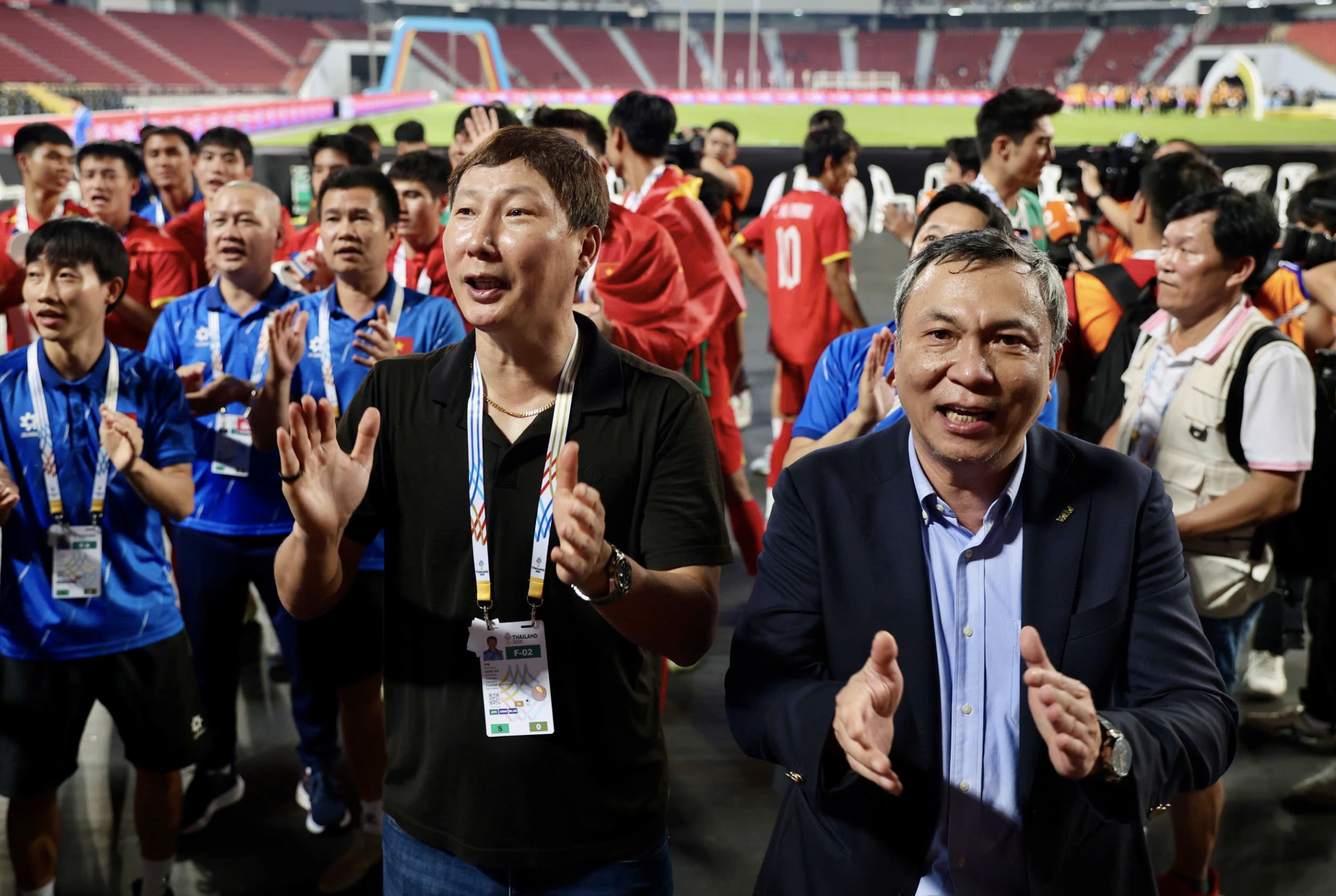 Chủ tịch VFF lần đầu nhắc đến hợp đồng với HLV Kim Sang-sik: 'Mục tiêu là...'- Ảnh 1.