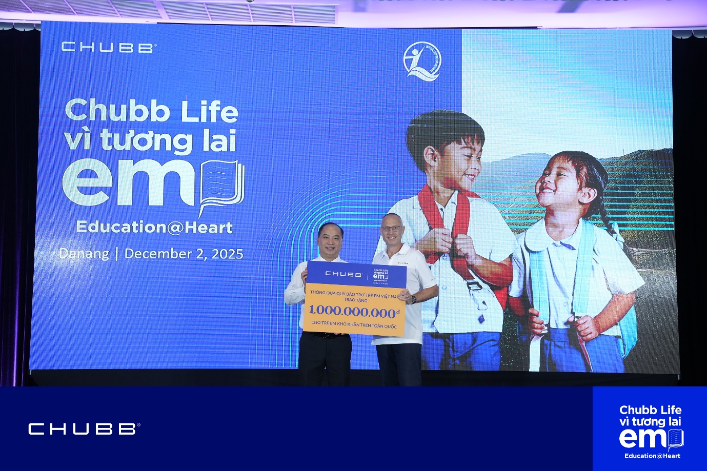 “Chubb Life – Vì Tương Lai Em” san sẻ với trẻ em khó khăn và chịu ảnh hưởng bởi bão lũ- Ảnh 1.
