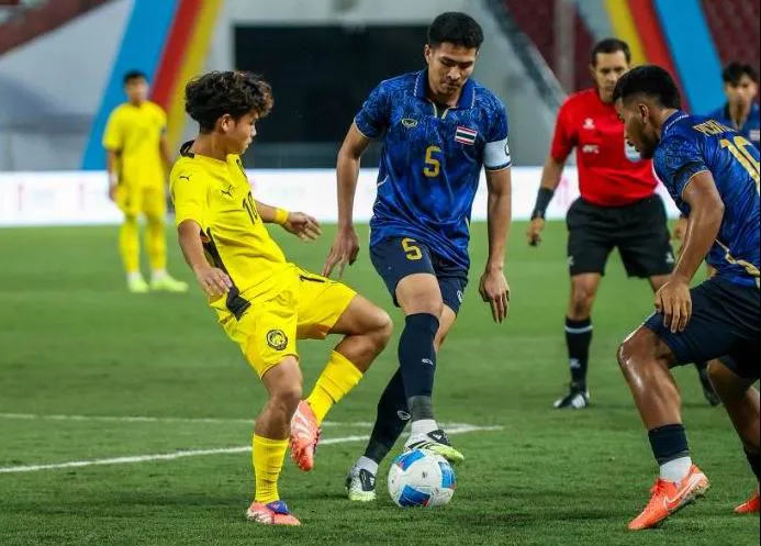 U-22 Thái Lan không quá ấn tượng khi thắng Malaysia 1-0. Ảnh:CTP BK- 2- U-22- Thai- Lan- Ma-1.jpg