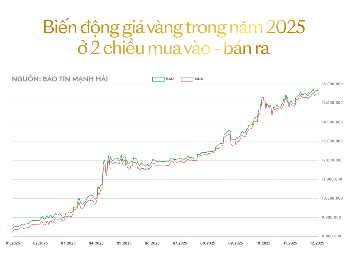 Năm đầu tiên giá vàng chạm mốc 9 con số: Chuyên gia phân tích, chỉ ra 3 điều phải tính kỹ trước khi mua vàng- Ảnh 1.