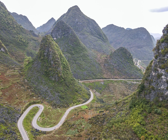 Địa hình hiểm trở bậc nhất dành cho các phượt thủ