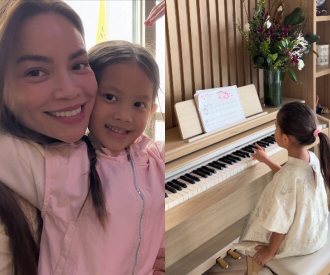 Con gái duy nhất của Hồ Ngọc Hà mới 5 tuổi đã "tài sắc vẹn toàn", ngồi luyện thanh khoe chất giọng khàn y hệt mẹ 1 Hồ Ngọc Hà khoe con gái 5 tuổi chơi đàn piano.