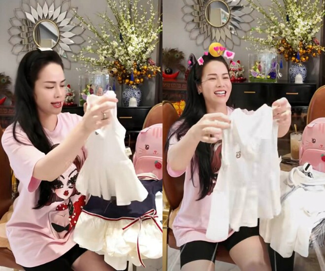 Con gái lai Tây của Nhật Kim Anh vừa đi học đã có tủ đồ "công chúa", mới 10 tháng đã mặc quần áo size 18 tháng 1 Nhật Kim Anh chuẩn bị quần áo cho con gái đi học.