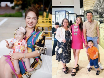 Mẹ vợ của Chi Bảo trẻ đẹp, sang chảnh đi du lịch như cơm bữa, nay được Lý Thùy Chang mời về Việt Nam sống