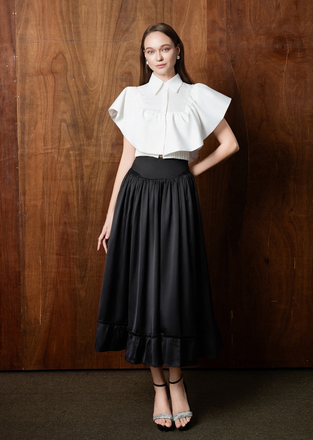 Công thức phối đồ sang trọng, đẹp mắt chỉ với hai tông màu đen trắng 1 Công thức phối đồ sang trọng, đẹp mắt chỉ với hai gam màu đen trắng - Ảnh 1.