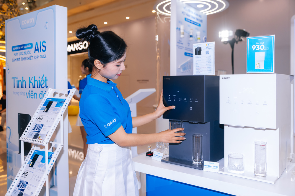 Coway Vina chính thức ra mắt dòng sản phẩm lọc nước cao cấp Coway AIS 1 Coway Vina chinh thuc ra mat dong san pham loc