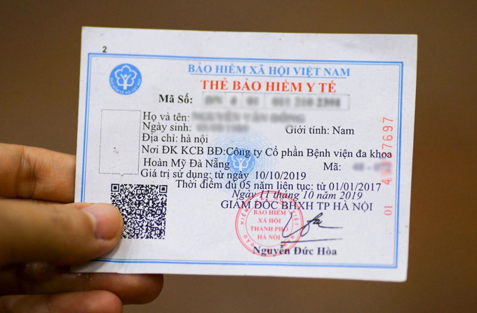 Thẻ BHYT. Ảnh: Nguyễn Đông
