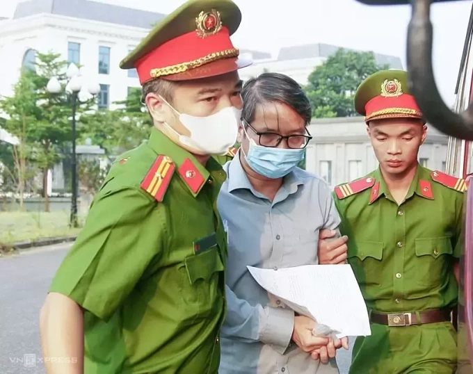 Ông Phạm Thái Hà tại phiên tòa sơ thẩm tháng 9/2025. Ảnh: Phạm Dự