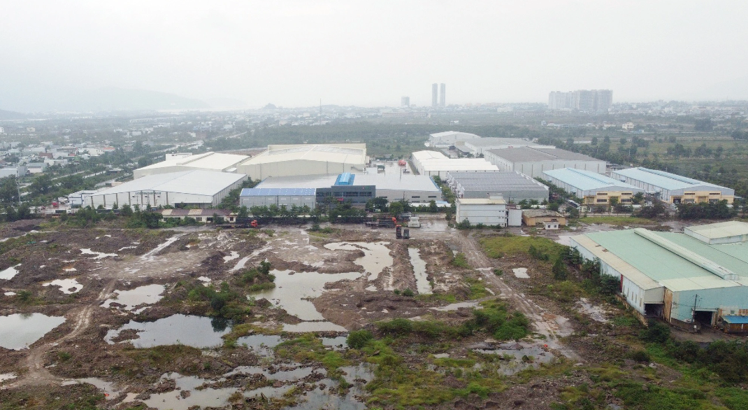 Đà Nẵng phát hiện doanh nghiệp xây dựng không phép tại Cụm công nghiệp Thanh Vinh - Ảnh 1.