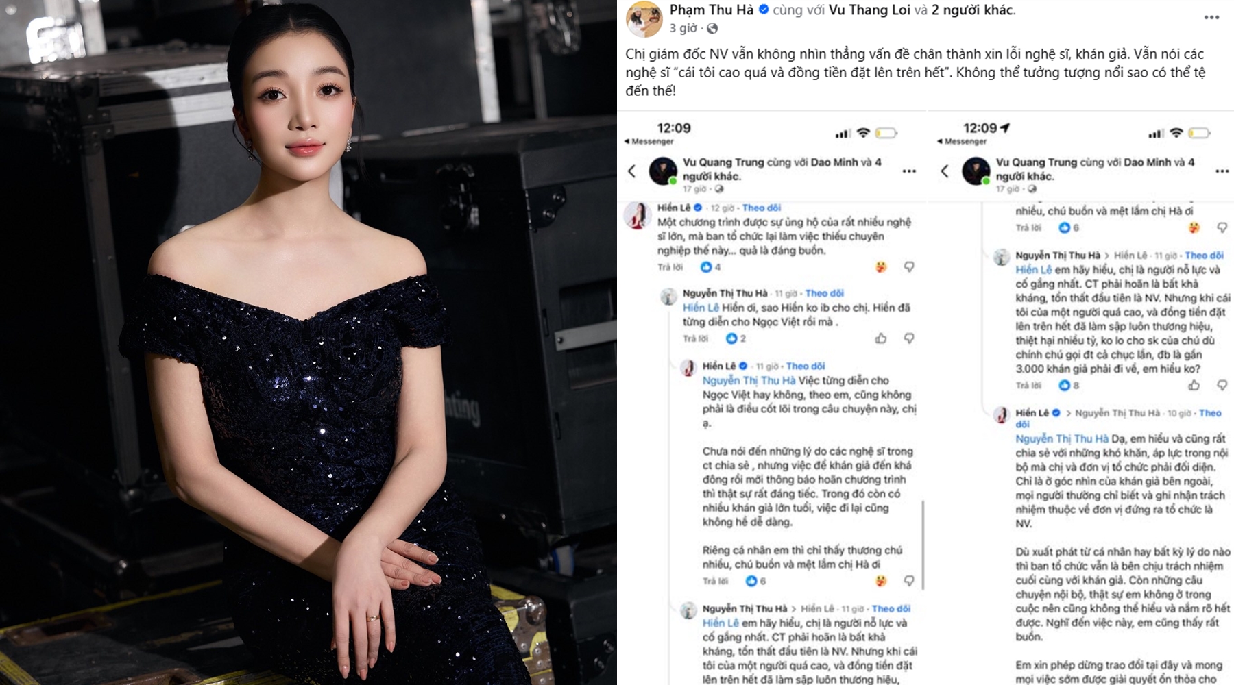 Đại diện công ty Ngọc Việt lên tiếng xin lỗi, nhưng không đủ làm nguôi ngoai cơn giận dữ của nghệ sĩ và khán giả- Ảnh 3.