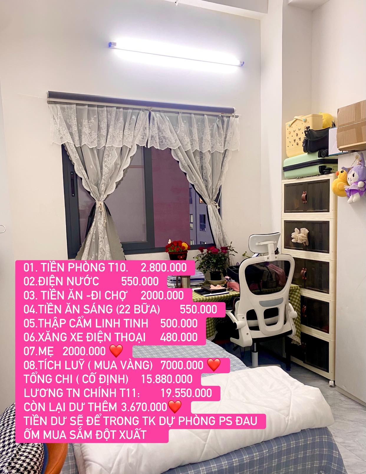 Cố tiết kiệm vì không giỏi kiếm tiền: Dành 7 triệu/tháng mua vàng, bức ảnh tiết lộ điều đáng nể!- Ảnh 1.