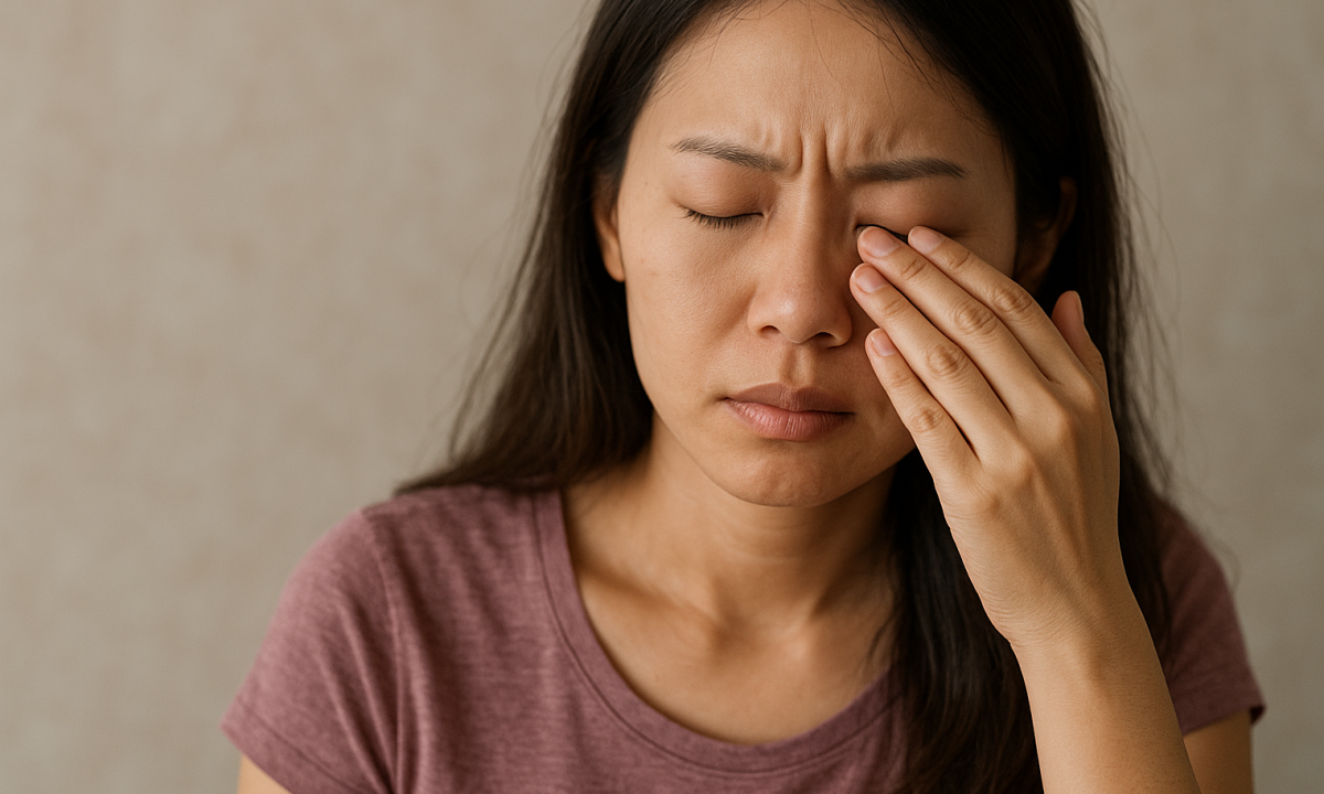 Dau hieu o mat canh bao benh