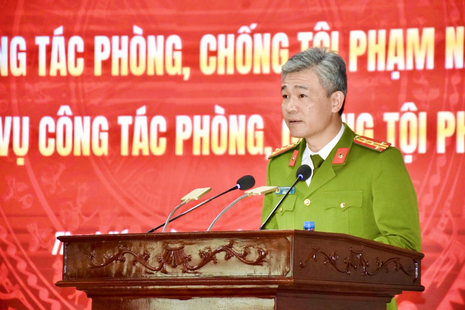 Phó giám đốc Công an Thanh Hóa: Đấu tranh phòng chống tội phạm lấy phòng ngừa làm trọng  - Ảnh 1.