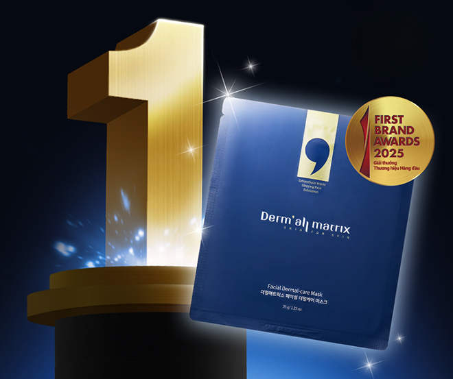 Đếm ngược giờ G: Ngày đầu Pop-up Store chuẩn Hàn của Dermall Matrix chính thức khai màn tại Việt Nam 1 Dermal Matrix vinh dự giành vị trí số một trong hạng mục Mặt nạ cao cấp tại Giải thưởng Thương hiệu hàng đầu Hàn Quốc 2025