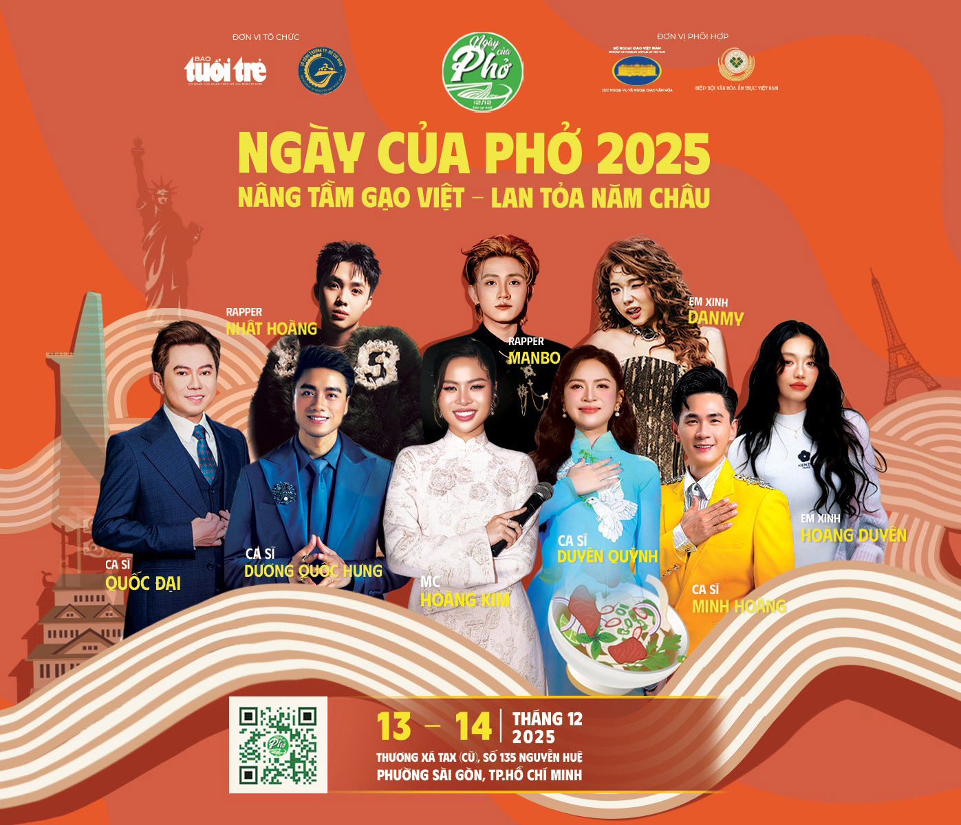 Đến Ngày của Phở 2025 để cùng Trường Giang thắp sáng Phở Yêu Thương - Ảnh 1. Ngày của Phở - Ảnh 1.