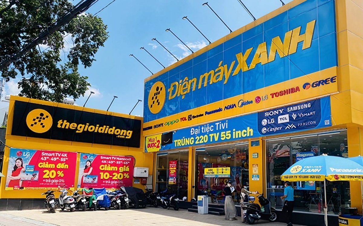 Điện Máy Xanh dự tính lên sàn chứng khoán năm sau 1 Dien May Xanh du tinh len san chung khoan nam