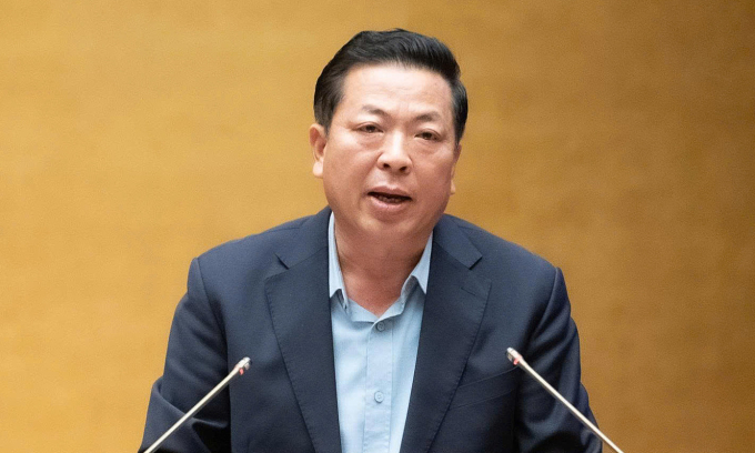 Bộ trưởng Xây dựng Trần Hồng Minh. Ảnh: Hoàng Phong