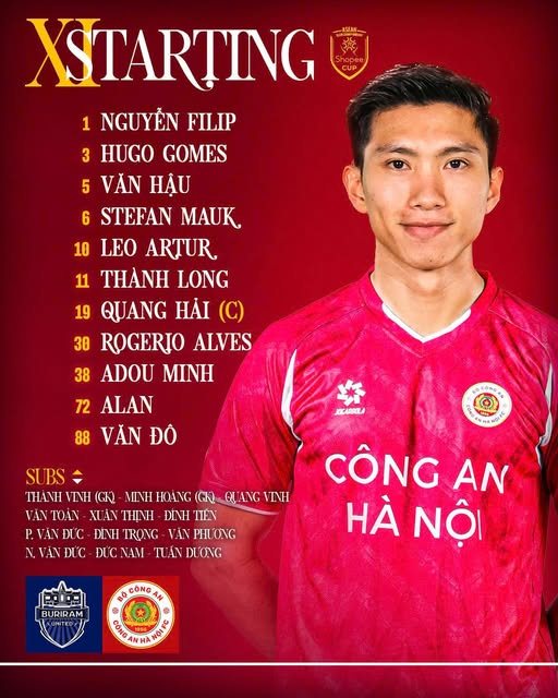 Đoàn Văn Hậu đá chính, CLB CAHN bị chia điểm đầy cay đắng vì dính phạt đền phút nhạy cảm- Ảnh 1. Đoàn Văn Hậu đá chính, CLB CAHN bị chia điểm đầy cay đắng vì dính phạt đền phút nhạy cảm- Ảnh 1.