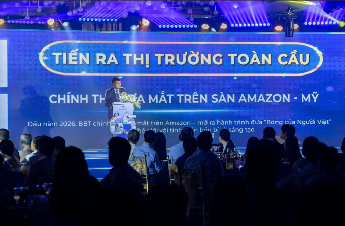 Sự kiện sinh nhật 65 năm công ty Cổ phần Bông Bạch Tuyết. Ảnh: Bông Bạch Tuyết