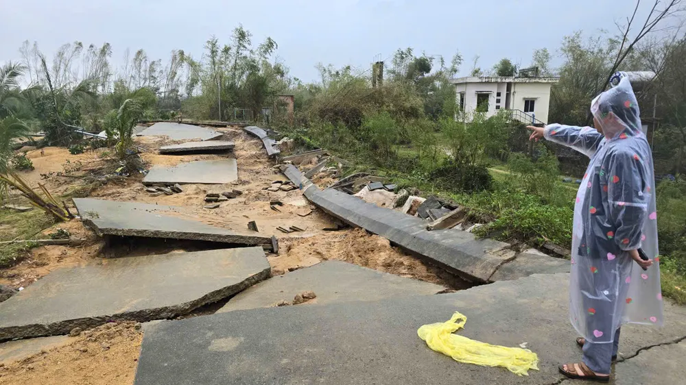 Quỹ Phòng, chống thiên tai cấp tỉnh là nguồn tài chính quan trọng để hỗ trợ công tác ứng phó, khắc phục hậu quả thiên tai. Ảnh minh họa: LÊ KIẾN Doanh nghiệp