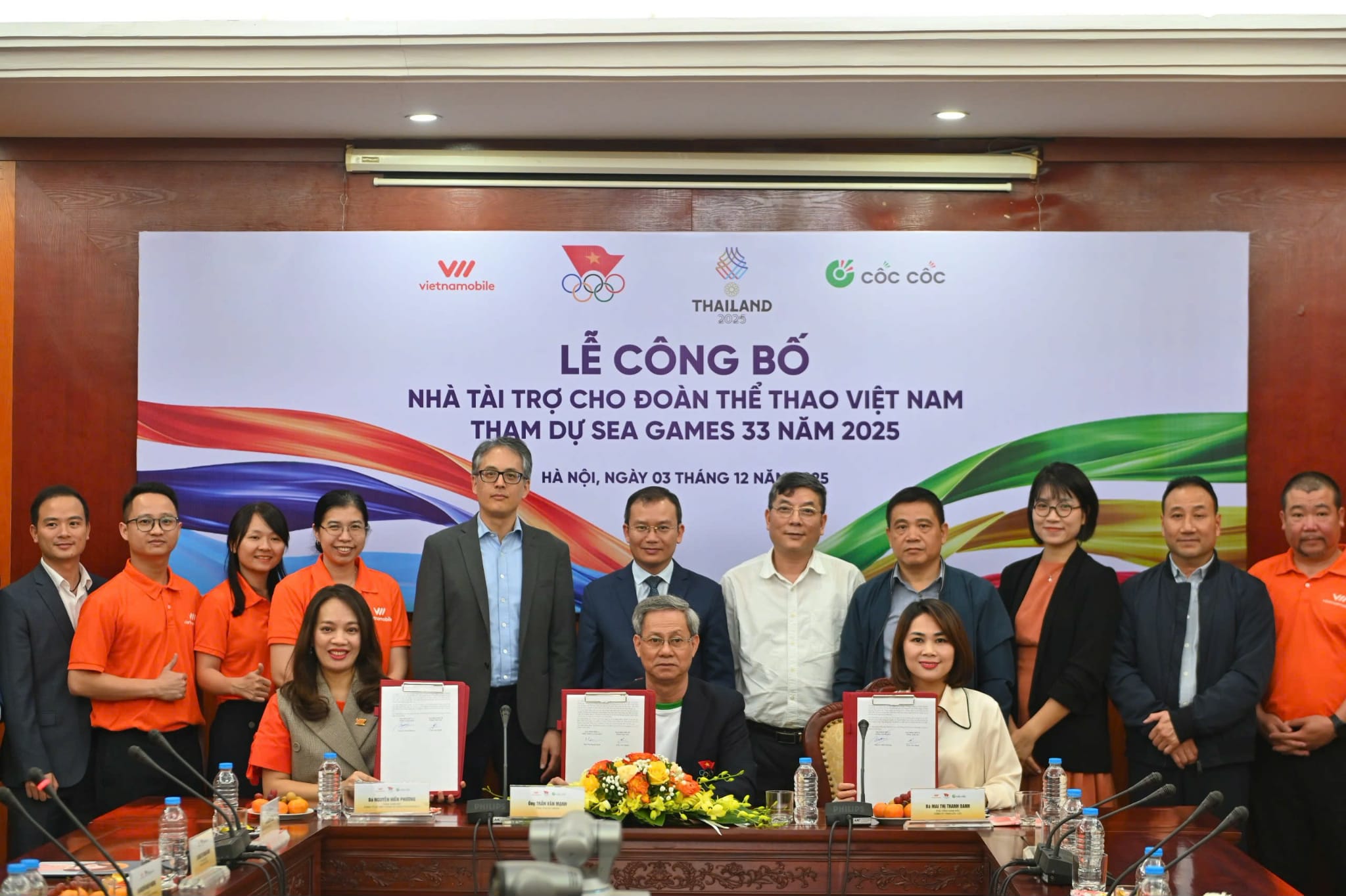 Doanh nghiệp 'rót' hàng tỉ đồng bảo trợ đoàn Việt Nam tại SEA Games 33 1 Doanh nghiệp 'rót' hàng tỉ đồng bảo trợ Đoàn Việt Nam tại SEA Games 33 - Ảnh 1.