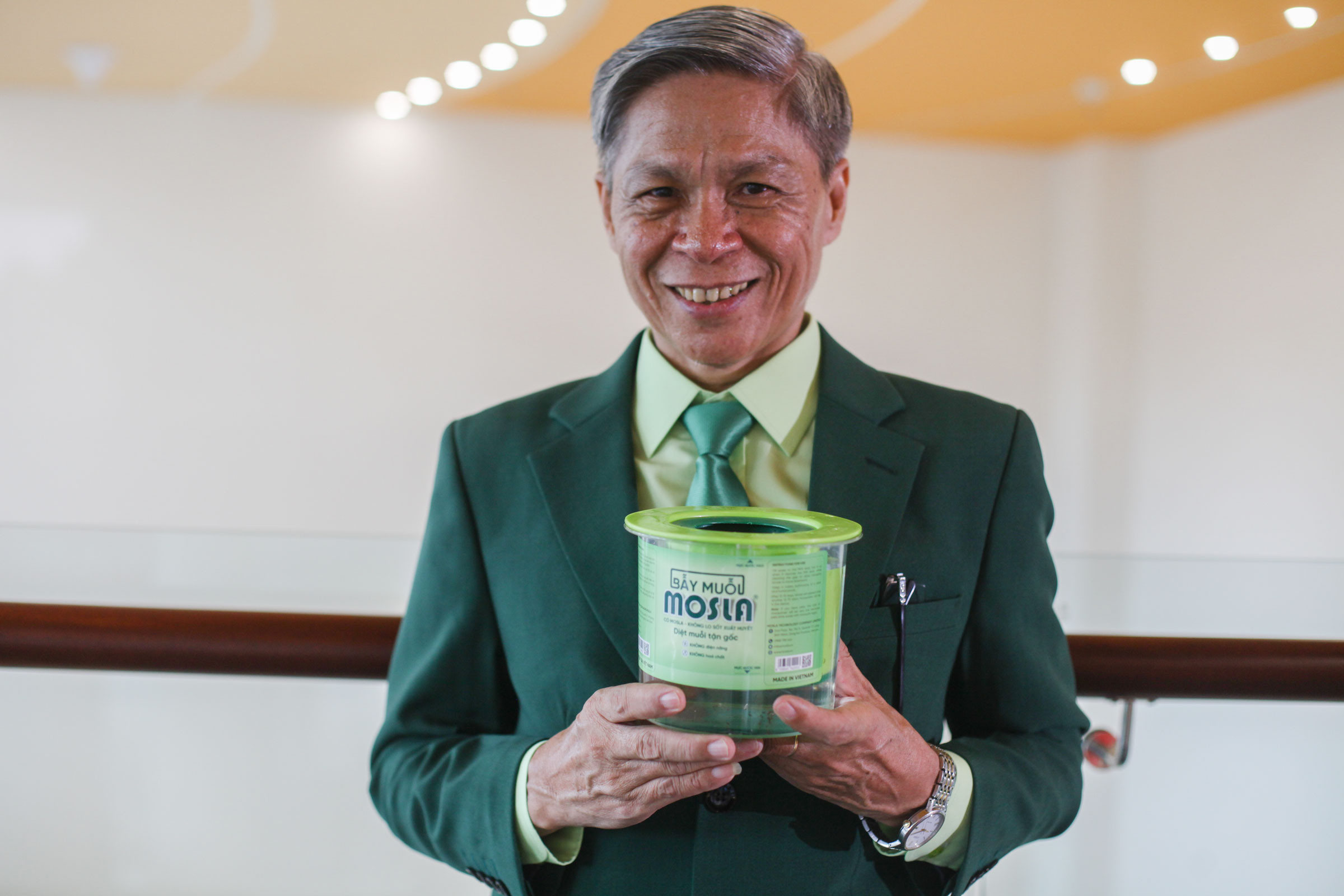 Thiết bị bắt muỗi từ trứng nước của người Việt  - Ảnh 1.