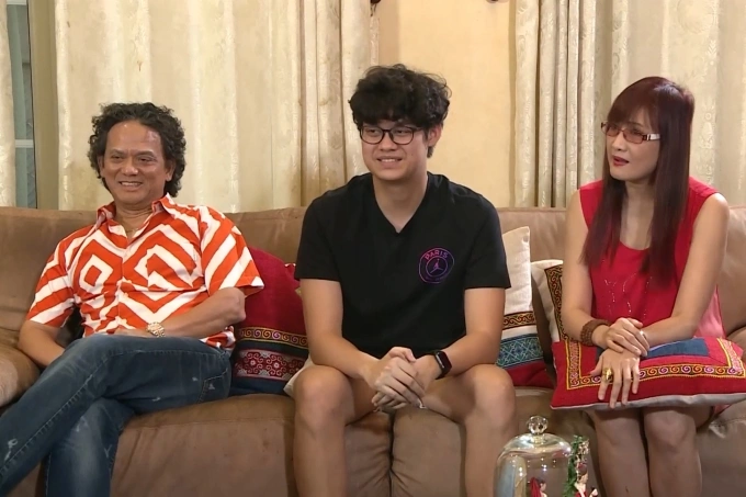 Gia đình Hiền Mai từng tham gia trong chương trình truyền hình.