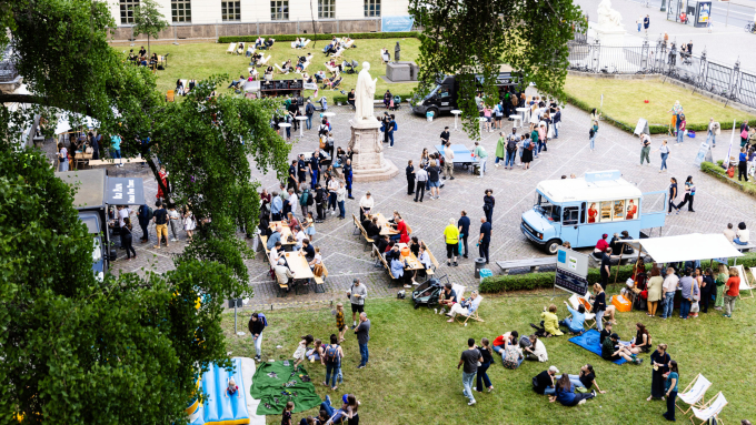 Khuôn viên Đại học Berlin Humboldt. Ảnh: Humboldt University of Berlin Fanpage