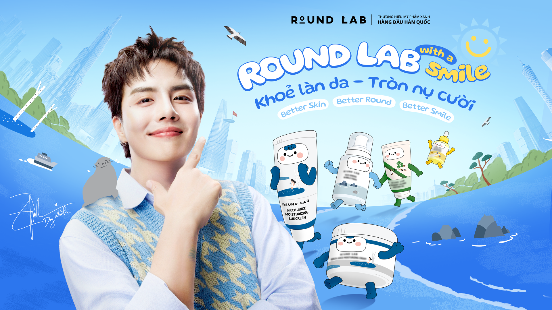 Duy Khánh chính thức trở thành đại sứ thương hiệu Round Lab tại Việt Nam- Ảnh 1.