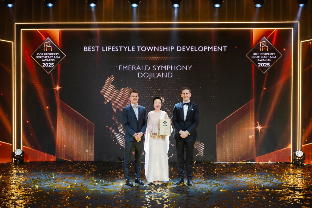Emerald Symphony nhận giải thưởng “Khu đô thị kiến tạo phong cách sống tốt nhất Đông Nam Á - 1