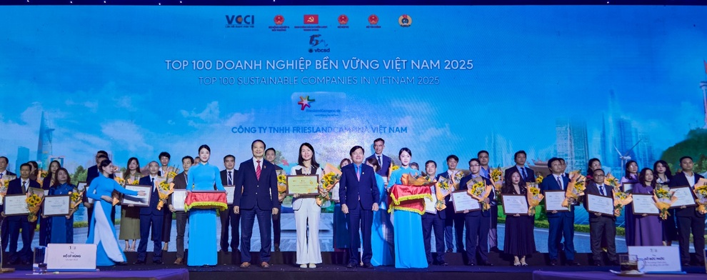 FrieslandCampina Việt Nam đạt giải thưởng doanh nghiệp phát triển bền vững CSI 2025 - 1