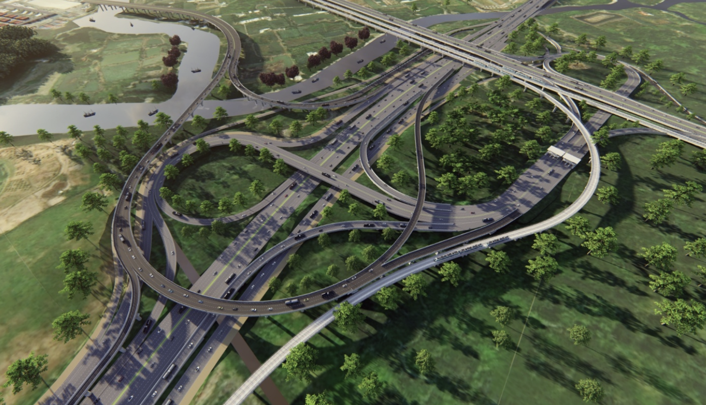 Gần 8.800 tỉ mở đường liên cảng Cát Lái, 'cứu' kẹt xe Xa lộ Hà Nội- Ảnh 1.