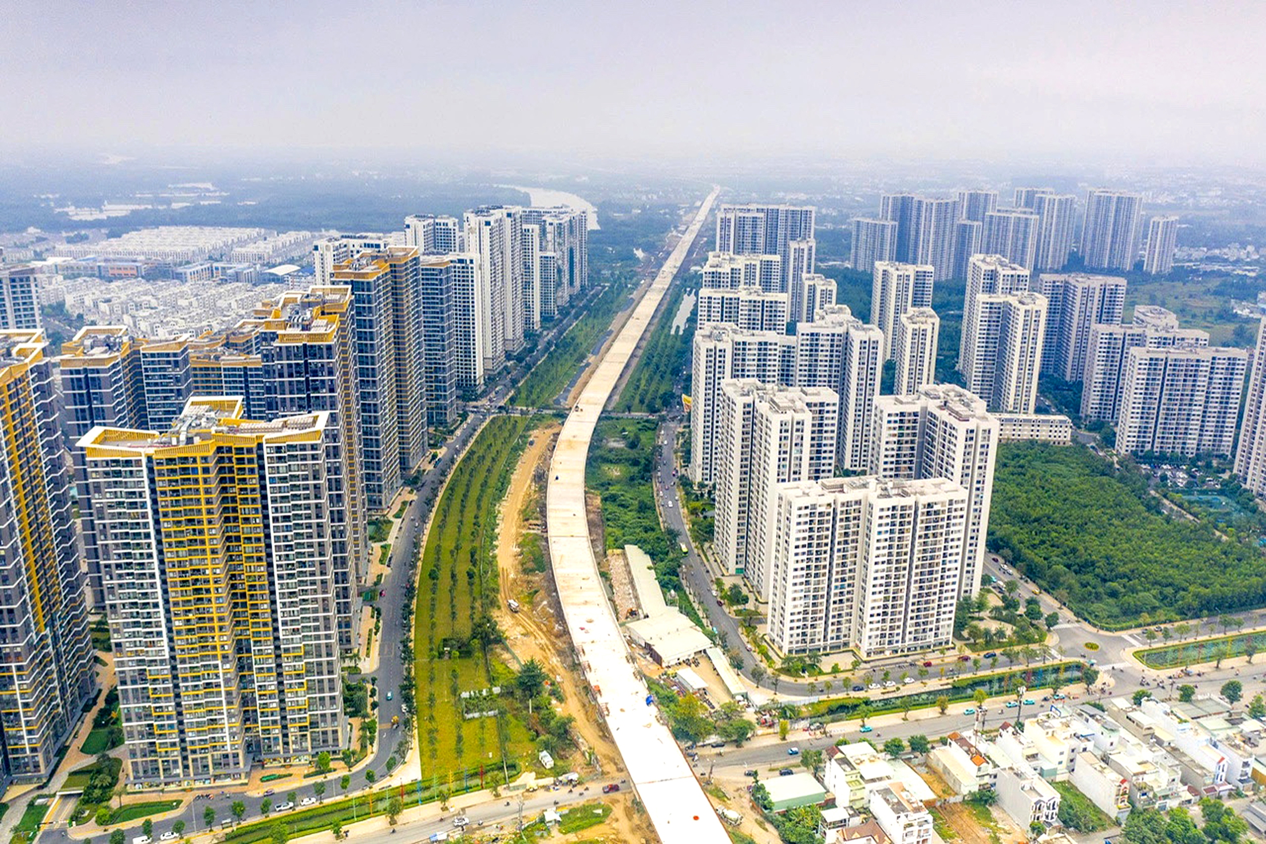 Giá chung cư 'ăn theo' đường vành đai - Ảnh 1. chung cư - Ảnh 1.