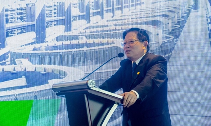 Ông Đào Hữu Huyền, Chủ tịch Hội đồng quản trị Tập đoàn Hóa chất Đức Giang. Ảnh: DGC