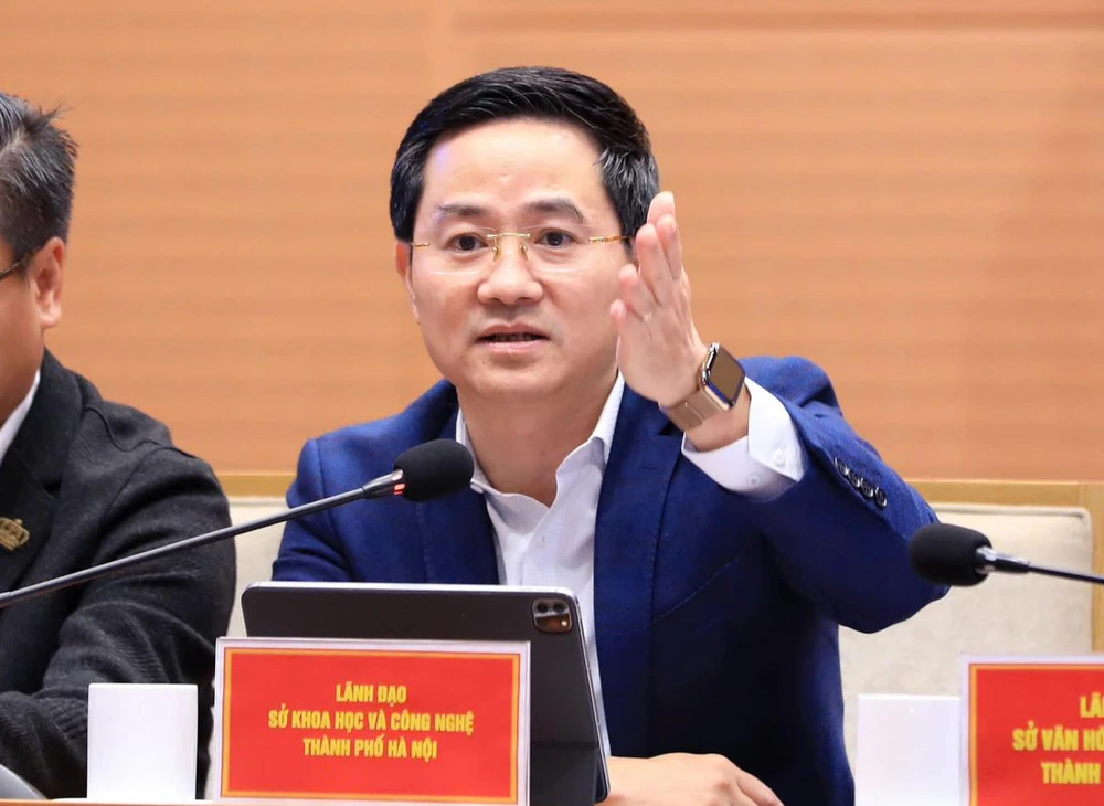 Giám đốc Sở Khoa học và Công nghệ Hà Nội Trần Anh Tuấn. Ảnh: VT tran-anh-tuan.jpg
