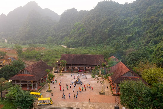 Giữa vùng lõi Bái Đính, Tràng An, có một điểm nữa tên 