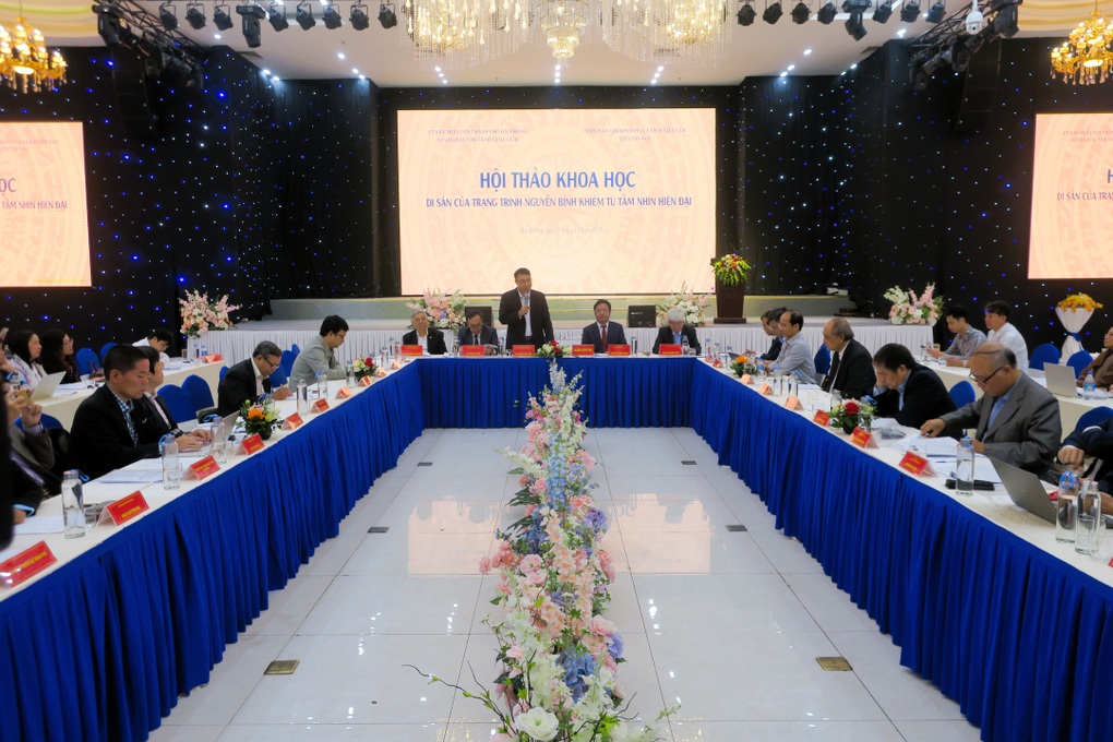 Hải Phòng tổ chức hội thảo đánh giá di sản Trạng Trình Nguyễn Bỉnh Khiêm - 1
