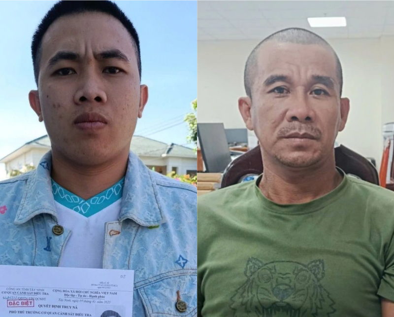 Hai người bị truy nã đặc biệt ra đầu thú 1 Tây Ninh: Hai người bị truy nã đặc biệt ra đầu thú - Ảnh 1.