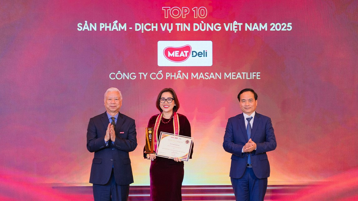 Hai thương hiệu của Masan vinh danh tại lễ công bố 'Tin dùng Việt Nam 2025' 1 Hai thương hiệu của Masan vinh danh tại lễ công bố 'Tin Dùng Việt Nam 2025' - Ảnh 1.