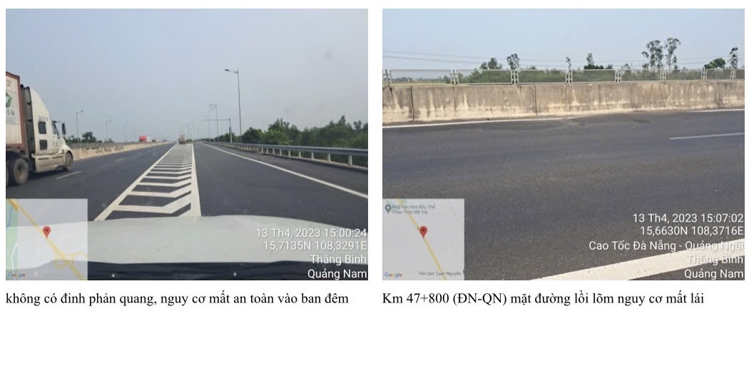 Cục CSGT chỉ ra hàng loạt tồn tại trên tuyến cao tốc Đà Nẵng - Quảng Ngãi- Ảnh 1.
