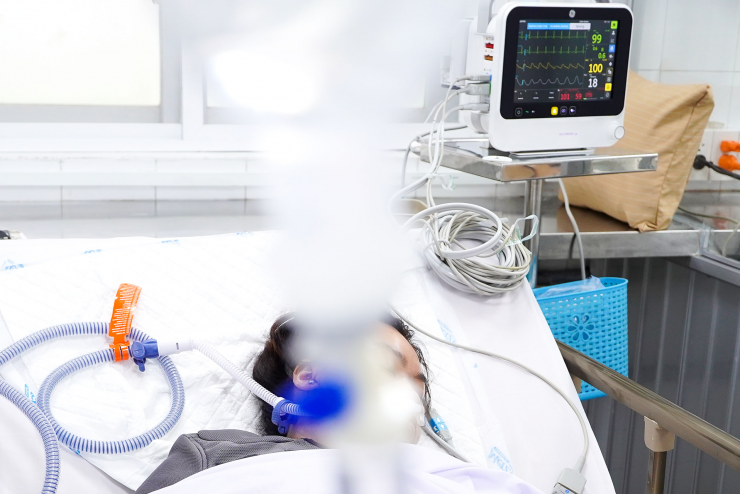 Hành động giúp cô gái nhảy khỏi tòa nhà 4 tầng bốc cháy thoát chấn thương đầu 1 Nạn nhân trong vụ cháy quán ăn ở TPHCM. Ảnh: BVCC