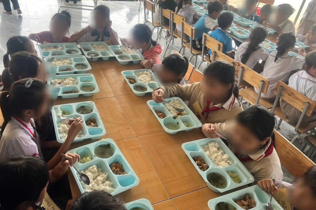 Gần 1.500 học sinh chưa được Nuôi em thanh toán tiền ăn - 1