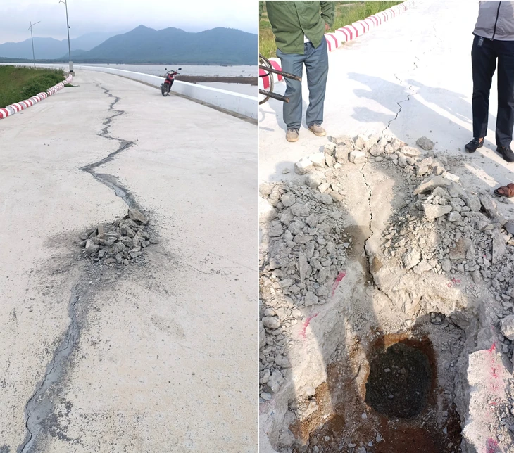 Hồ thủy lợi 85 triệu m³ ở Ninh Thuận vừa khánh thành vài tháng đã nứt, thấm thân đập 2 hồ Sông Than - Ảnh 2.