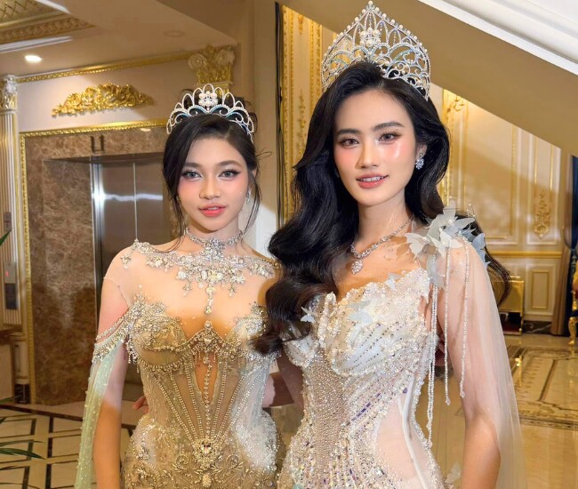 Top 2 Miss World Vietnam 2023 gồm Hoa hậu Ý Nhi và Á hậu Minh Kiên.