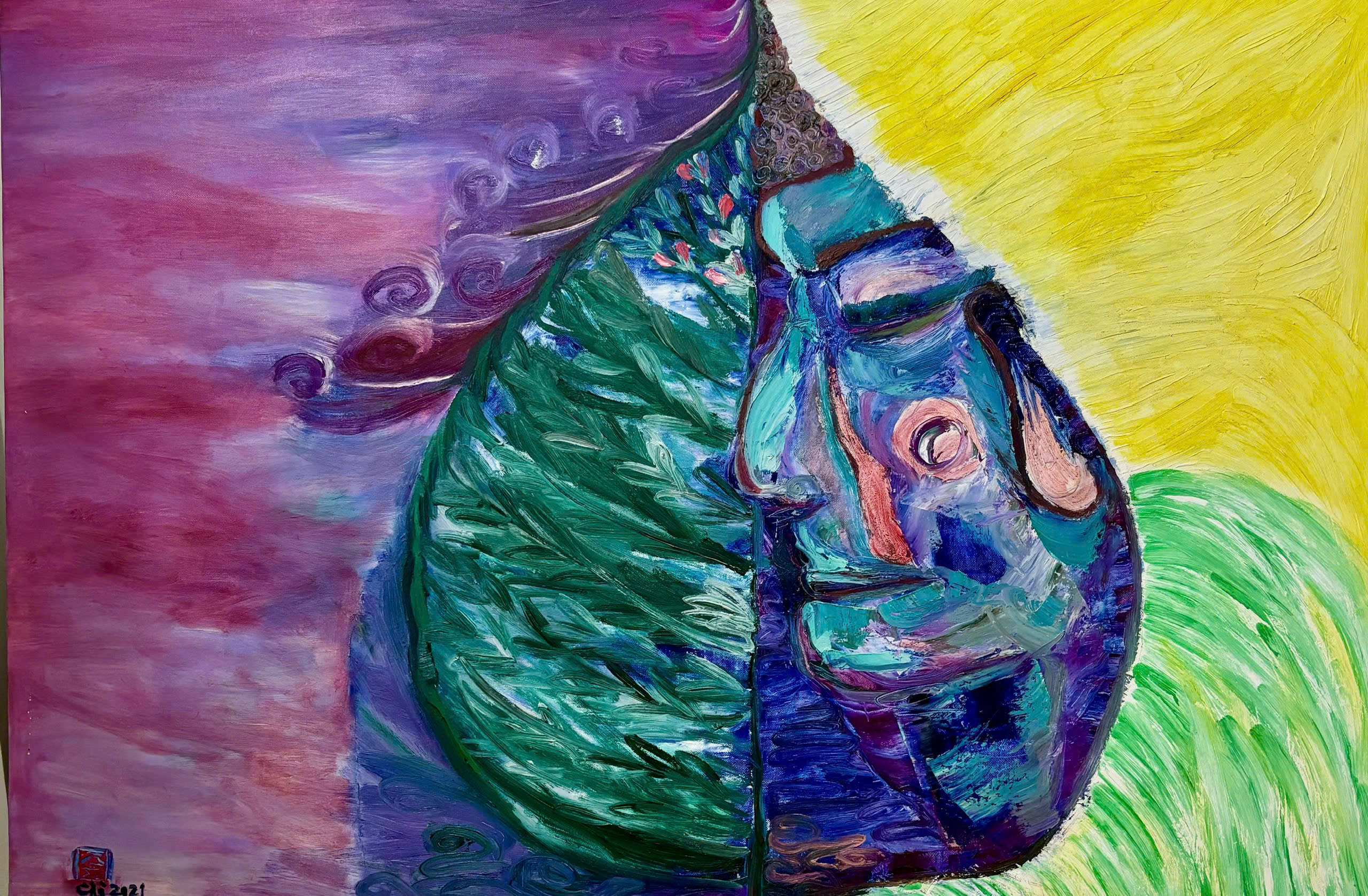 Họa sĩ Kim Chi và hành trình '20 năm đến với nghệ thuật'- Ảnh 1.