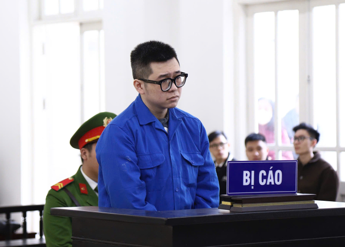 Bị cáo Đặng Chí Thành tại tòa, Ảnh: Danh Lam