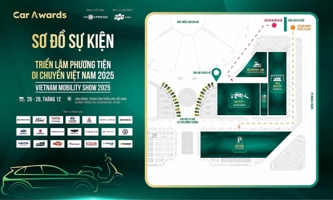Hoạt động giới mê xe mong chờ tại Vietnam Mobility Show 2025