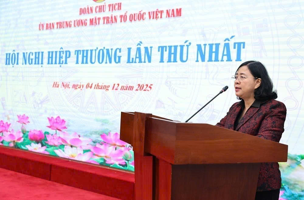 Hội nghị hiệp thương lần thứ nhất chuẩn bị bầu cử đại biểu Quốc hội khóa XVI - Ảnh 1.
