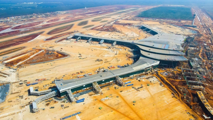 Sân bay Long Thành, ngày 17/12. Ảnh: Phước Tuấn